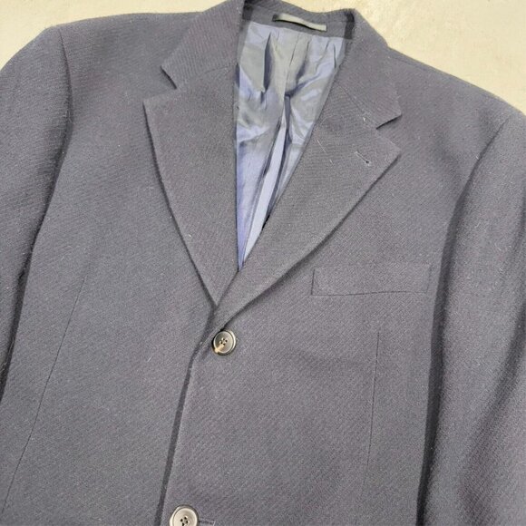 Hugo Boss Mars Blazer Sport Coat Made in Italy EU 52 / US 42 Textured Fabric - Picture 2 of 7
